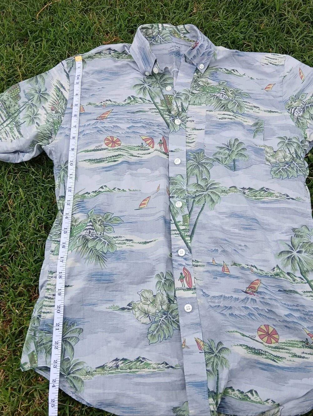 J Crew Size Small Hawaiian Button Shirt